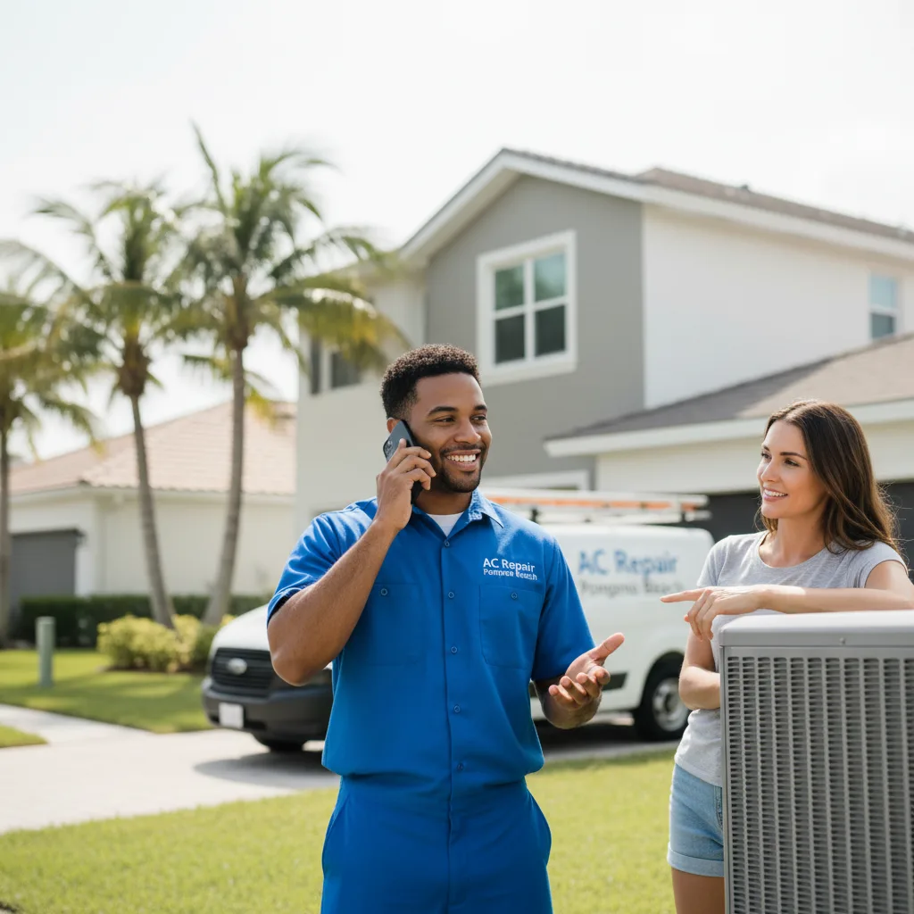 AC Repair Pompano Beach customer support in Round Lake Park